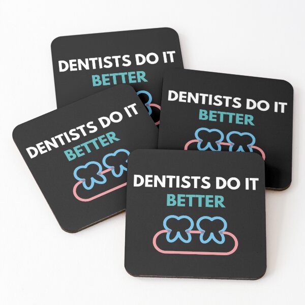 Aperçu de l'œuvre Les dentistes font mieux créée et vendue par JessyDesigns.
