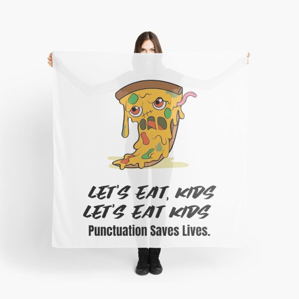 Item preview, Let's Eat Kids Punctuation Saves Lives designed and sold by Skaters.