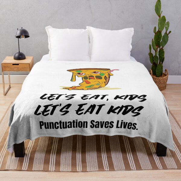 Item preview,  Let's Eat Kids Punctuation Saves Lives designed and sold by Skaters.