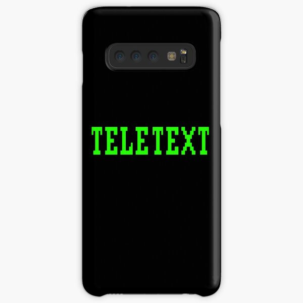 TELETEXT Ceefax BBC Broadcast Teletext Design Samsung Galaxy Snap Case