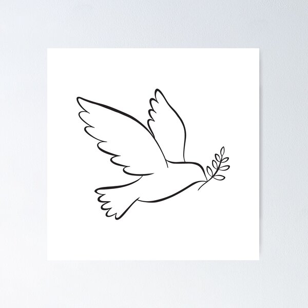 Item preview, Peace Dove With Olive Branch designed and sold by PixelProtest.