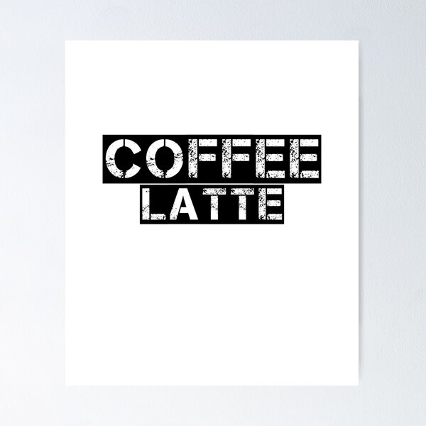 Item preview, Coffee latte designed and sold by VondasCreations.