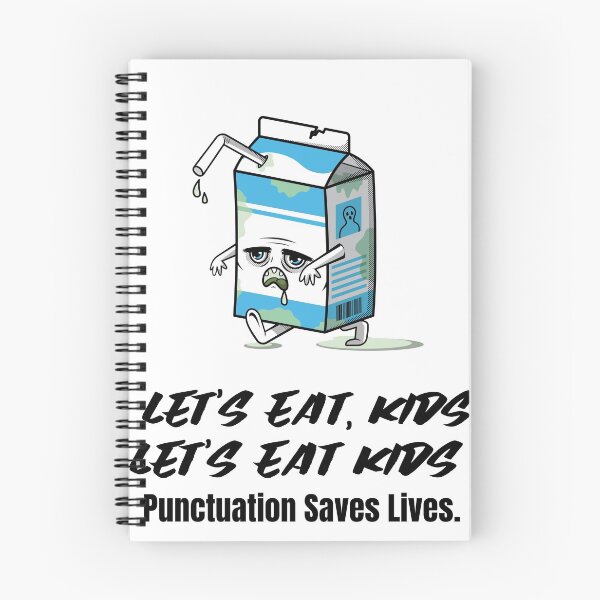 Item preview, Copy of  Let's Eat Kids Punctuation Saves Lives designed and sold by Skaters.