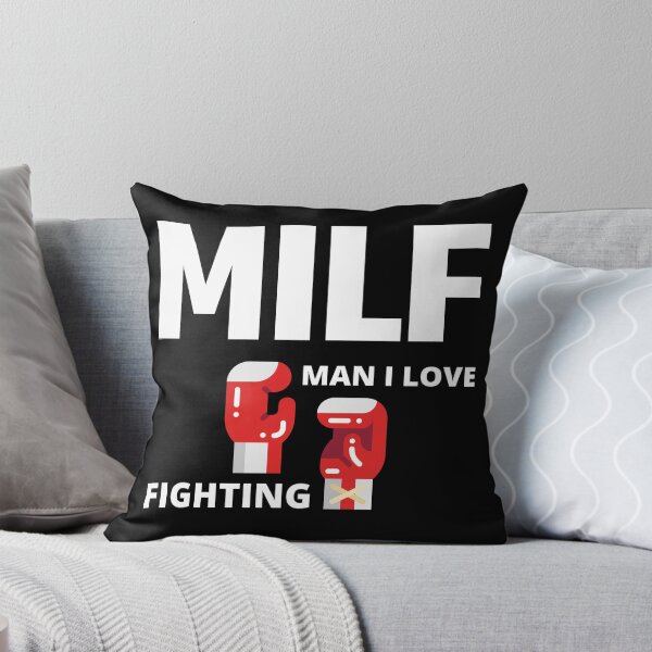 Item preview, Milf Man I Love Fighting Funny Boxing  designed and sold by Tatt-Hooligans.