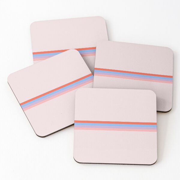 Item preview, 4 stripes_magnified pastels designed and sold by quinnhopp.