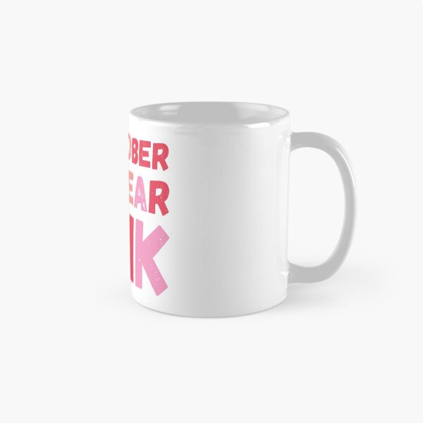 Item preview, In October We Wear Pink Breast Cancer Support designed and sold by kurokameart.