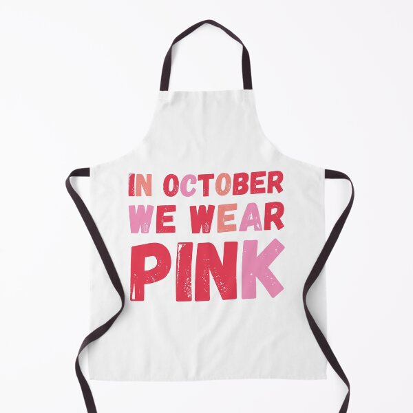 Item preview, In October We Wear Pink Breast Cancer Support designed and sold by kurokameart.