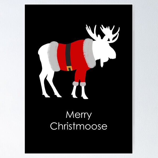 Item preview, Merry Christmoose designed and sold by GeoCreate.