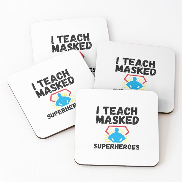 Item preview, I Teach Masked Superheroes  designed and sold by CodingForTech.