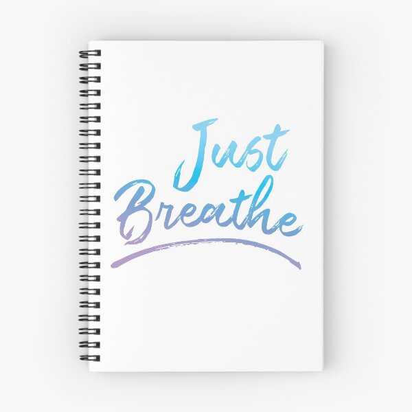 Item preview, Just Breathe - blue (t) designed and sold by JRP Design.