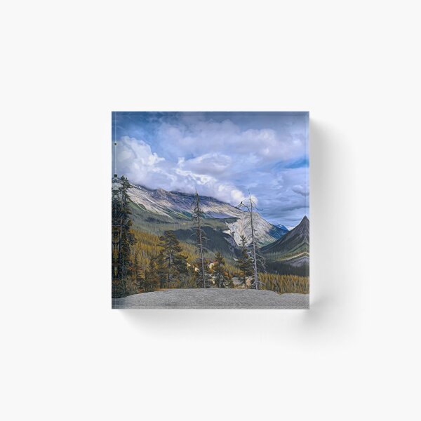 Item preview, Canadian Rockies illustration. designed and sold by CanadianWild418.