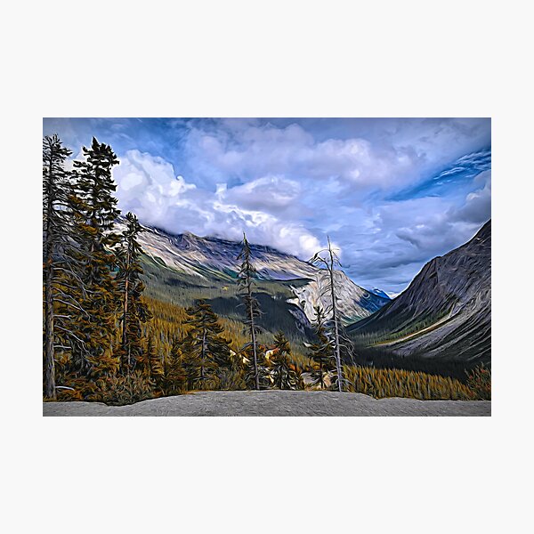 Item preview, Canadian Rockies illustration. designed and sold by CanadianWild418.