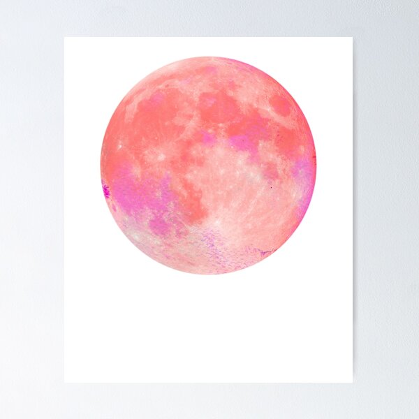 Item preview, Pink Moon Watercolor Zodiac designed and sold by sharedipmemes.