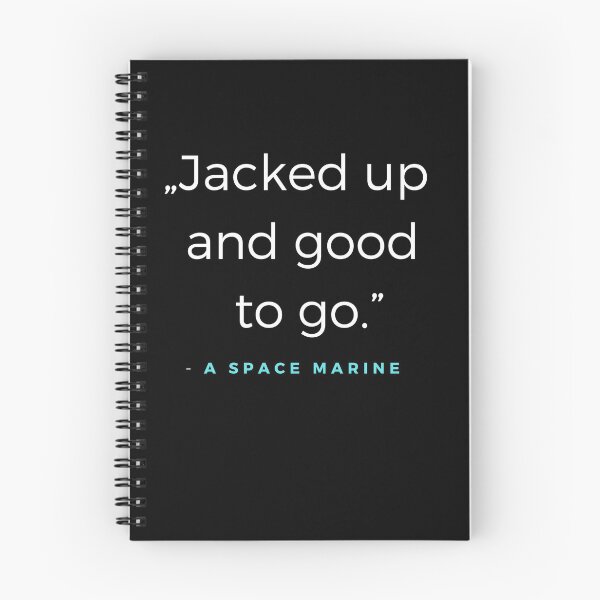 Item preview, Jacked up and good to go. - Space Marine Quota designed and sold by ubaDesigns.