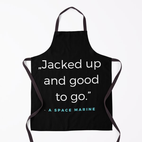 Item preview, Jacked up and good to go. - Space Marine Quota designed and sold by ubaDesigns.