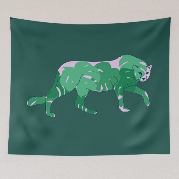 Item preview, Jungle Cat Pink designed and sold by Cassie McKnight.