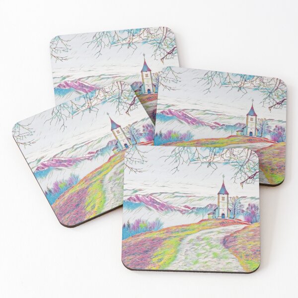 Item preview, Church on the Hilltop designed and sold by Galathi Designs.