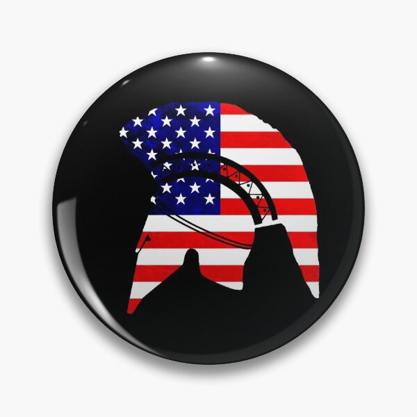 Item preview, Corinthian helmet (US flag) designed and sold by DotorEaon.