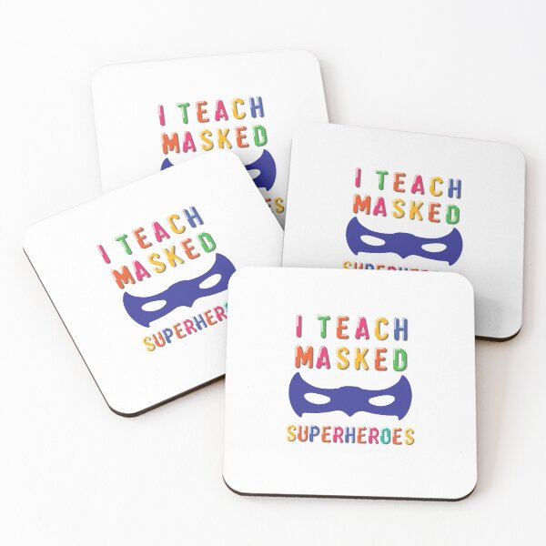 Item preview, I Teach Masked Superheroes  designed and sold by CodingForTech.