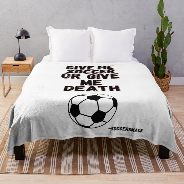 Item preview, Give me Soccer or Give me Death designed and sold by Soccersmack.