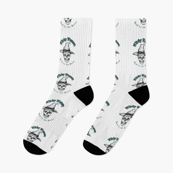 Artikelvorschau, Witchy Women Bad to the Bone entworfen und verkauft von corianndesigns.