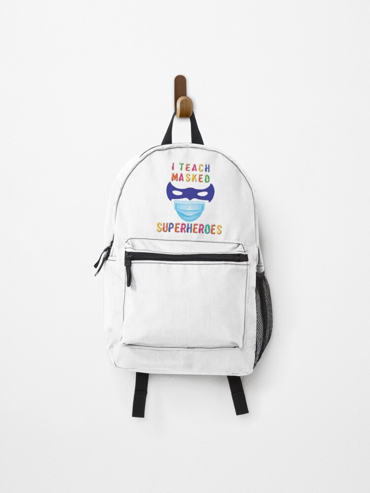 Thumbnail 1 of 3, Backpack, I Teach Masked Superheroes designed and sold by CodingForTech.