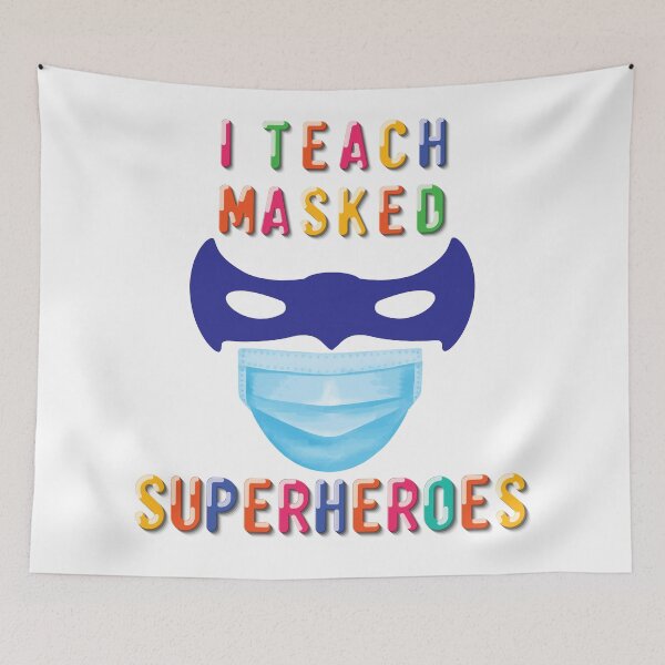 Item preview, I Teach Masked Superheroes  designed and sold by CodingForTech.