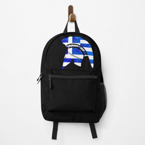 Item preview, Corinthian helmet (Greek flag) designed and sold by DotorEaon.
