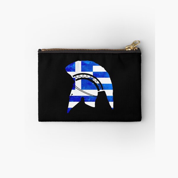 Item preview, Corinthian helmet (Greek flag) designed and sold by DotorEaon.