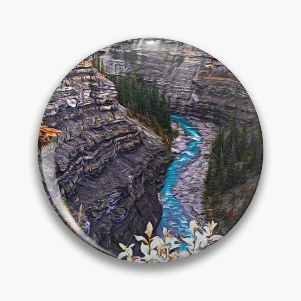 Item preview, River flowing illustration designed and sold by CanadianWild418.