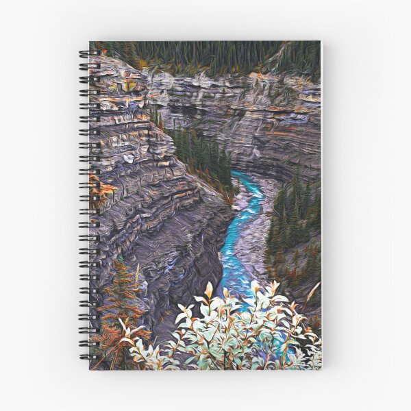 Item preview, River flowing illustration designed and sold by CanadianWild418.