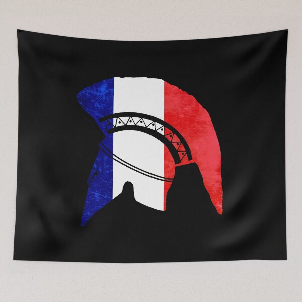 Item preview, Corinthian helmet (French flag) designed and sold by DotorEaon.