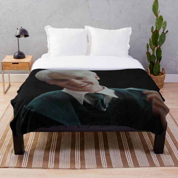draco malfoy Throw Blanket