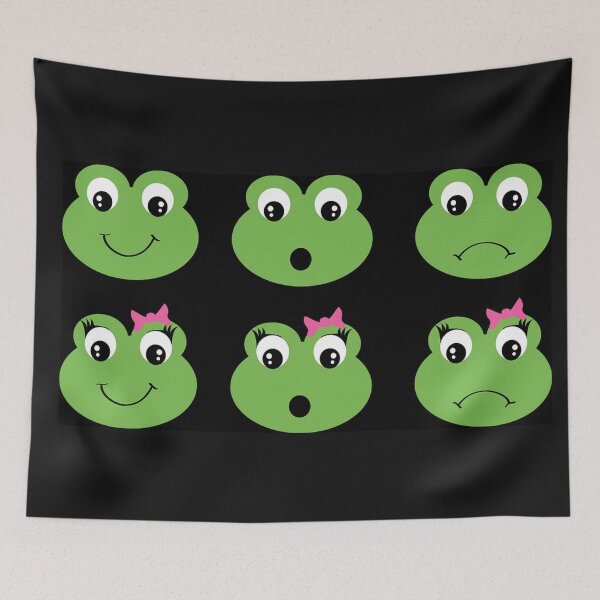 Item preview, Nice Frogs pets animals sweet cute full face cartoon designed and sold by Coolstuff4you71.