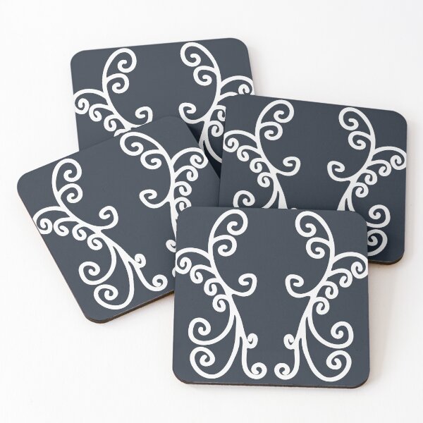 Item preview, Decorative Scroll Ornate Flower Abstract background curly branches. Seamless floral background designed and sold by mashmosh.