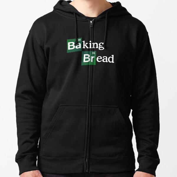 Baking Bread - Color Variation Zipped Hoodie