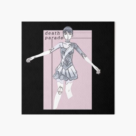 Death Parade Decim & Chiyuki  Art Board Print for Sale by marie670