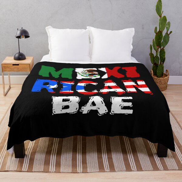 Item preview, MexiRican BAE Puerto Rican Mexican Flag T Shirt Merch designed and sold by PRINTS2HOT.