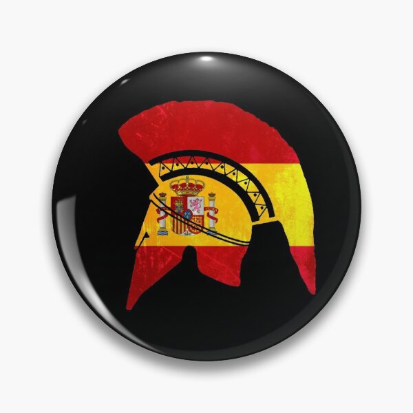 Item preview, Corinthian helmet (Spanish flag) designed and sold by DotorEaon.
