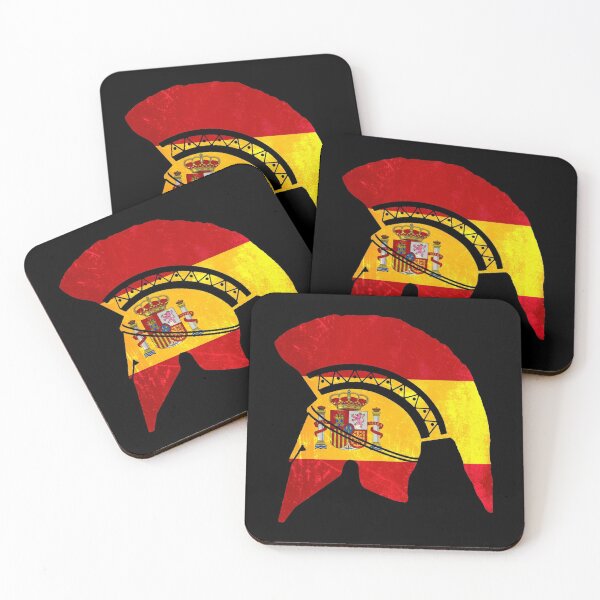 Item preview, Casco corintio (bandera española) designed and sold by DotorEaon.