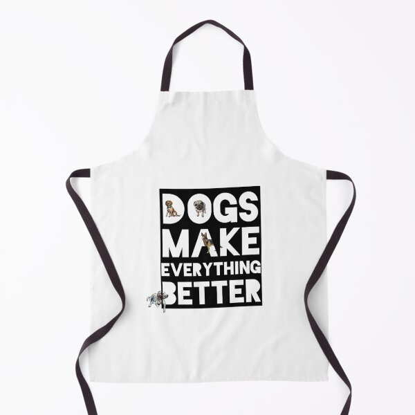 Item preview, Dogs Make Everything Better - alsatian, beagle, labrador, pug designed and sold by sherwinc.