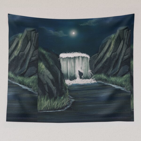 Item preview, Moonlit Waterfall designed and sold by question.