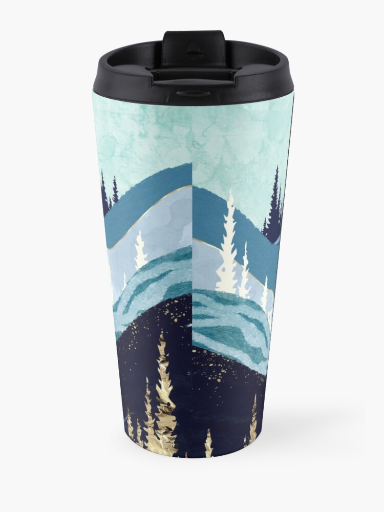 Alternate view of Blue Forest Lake Travel Mug