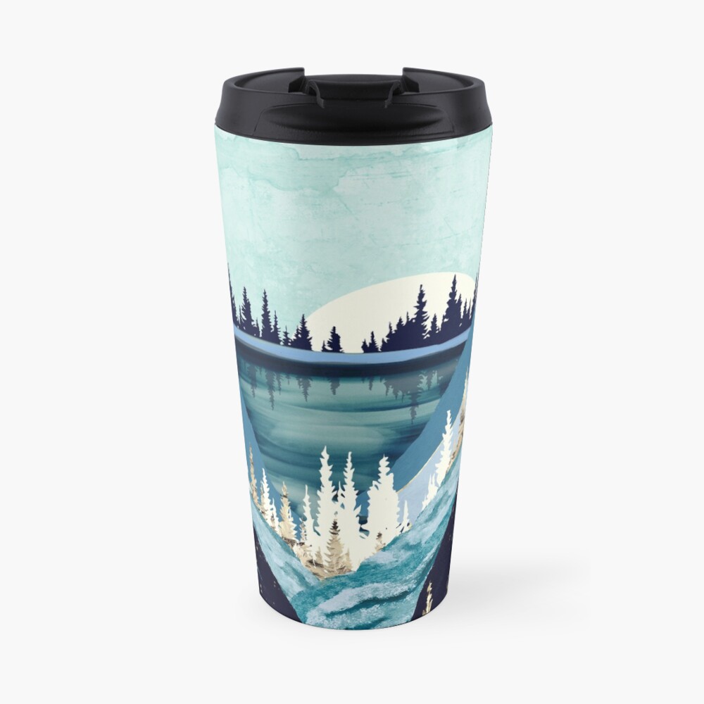 Blue Forest Lake Travel Mug
