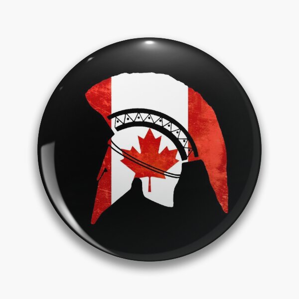 Item preview, Corinthian helmet (Canadian flag) designed and sold by DotorEaon.