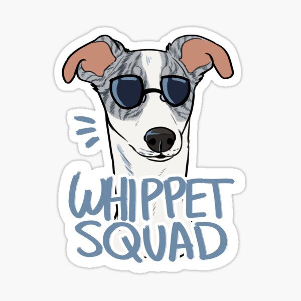 Item preview, WHIPPET SQUAD (blue brindle) designed and sold by mexicanine.