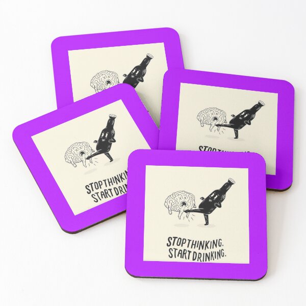 Item preview, MORE DRINKING LESS THINKING? designed and sold by CCCREW.