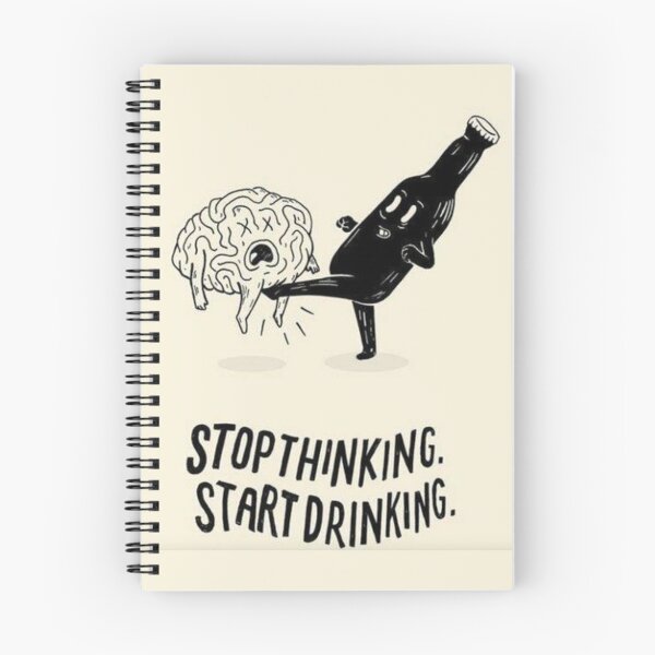 Item preview, MORE DRINKING LESS THINKING? designed and sold by CCCREW.