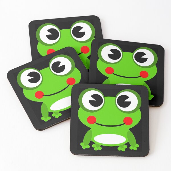 Item preview, Nice Frogs pets animals sweet cute full face funny cartoon designed and sold by Coolstuff4you71.