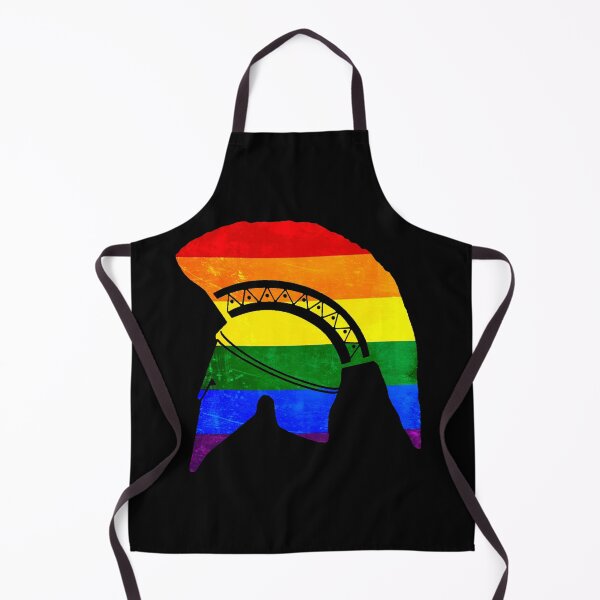 Item preview, Corinthian helmet (Gay pride flag) designed and sold by DotorEaon.